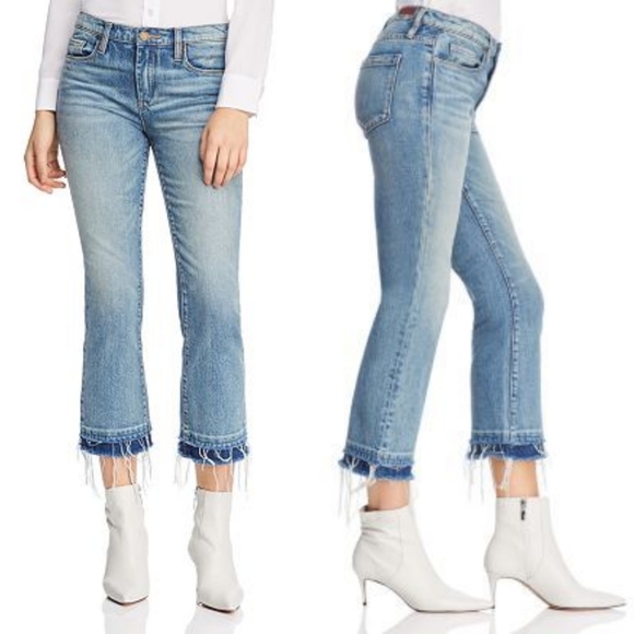Blank NYC Denim - Blank NYC NWT Varick Kick Flare Crop Blue Jeans